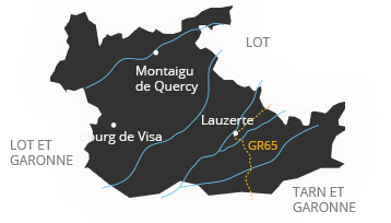 Situation du Quercy sud-ouest