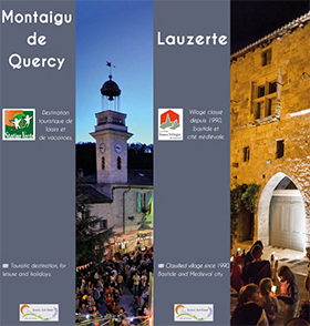 Dépliant d'appel Lauzerte Montaigu de Quercy