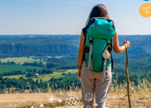 guide du marcheur Limogne en Quercy Lauzerte