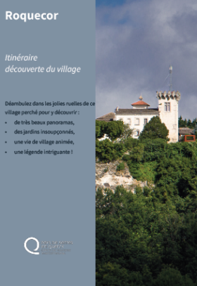 dépliant de visite de Roquecor