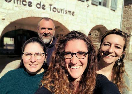 Les visages de l’Office de Tourisme Intercommunal du Pays de Serres en Quercy !